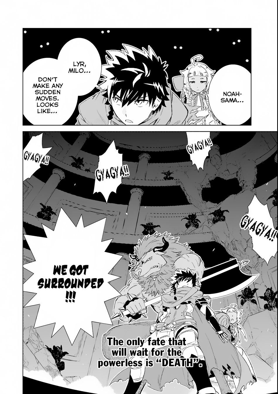 Sekai de Tada Hitori no Mamonotsukai: Tenshoku shitara Maou ni Machigawaremashita chapter 1 page 40