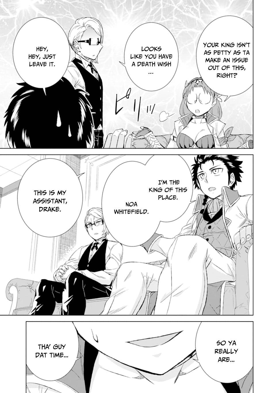 Sekai de Tada Hitori no Mamonotsukai: Tenshoku shitara Maou ni Machigawaremashita chapter 28 page 34