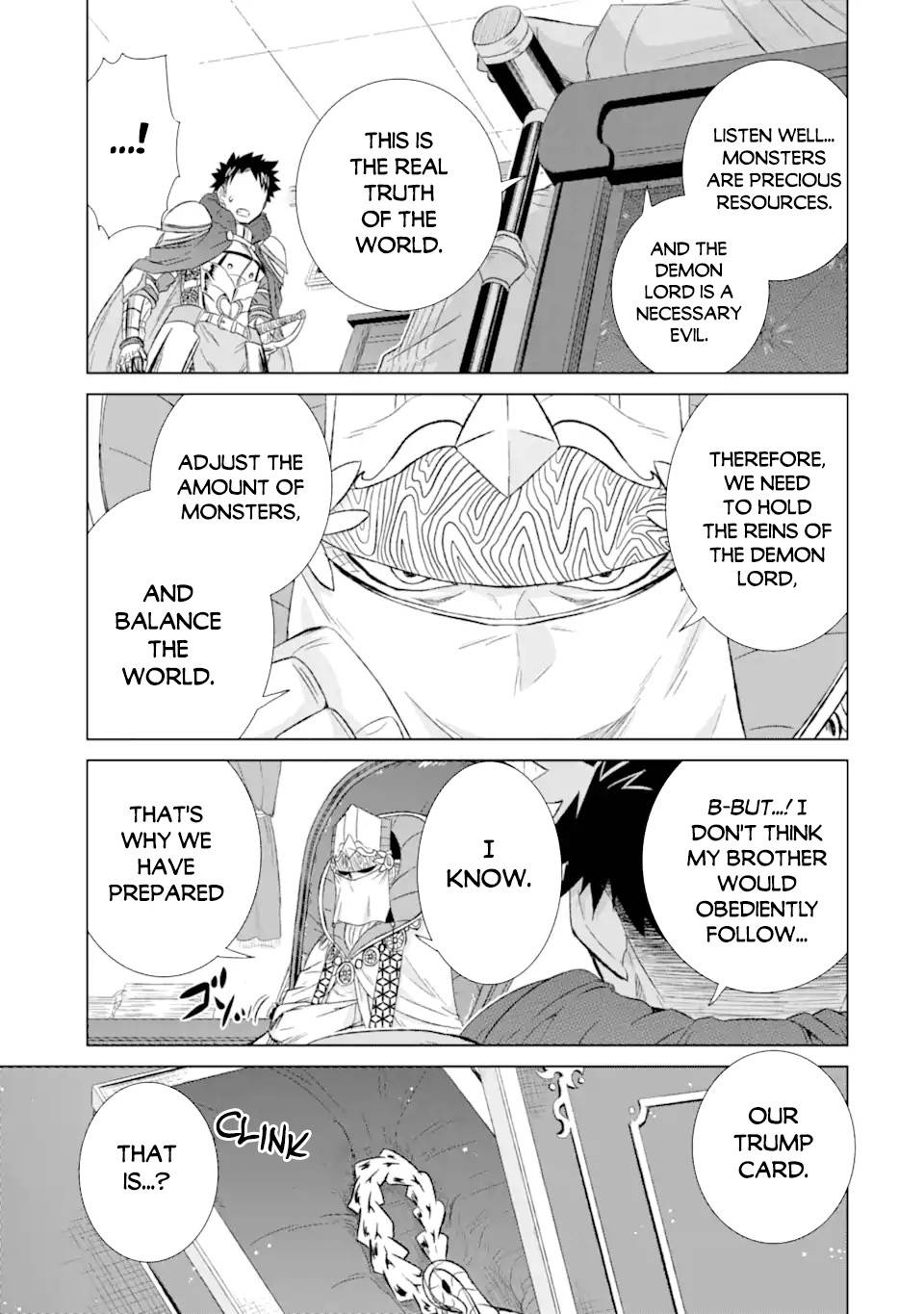 Sekai de Tada Hitori no Mamonotsukai: Tenshoku shitara Maou ni Machigawaremashita chapter 31.1 page 14