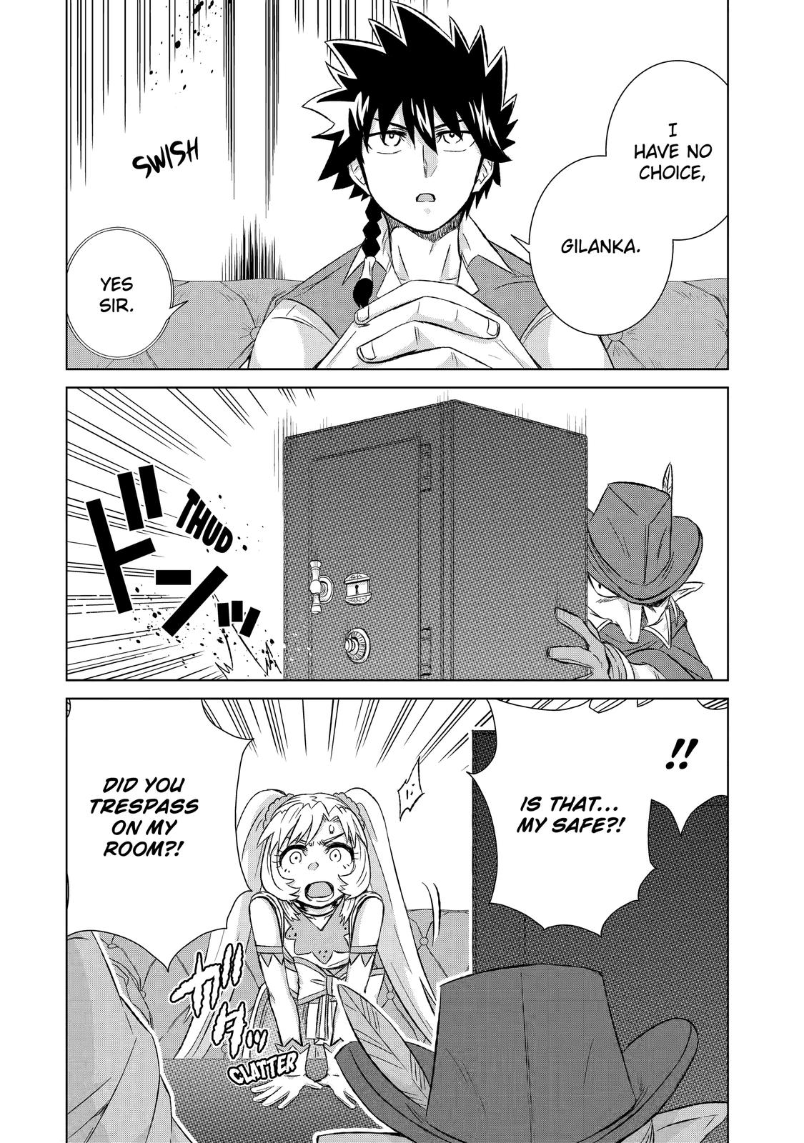 Sekai de Tada Hitori no Mamonotsukai: Tenshoku shitara Maou ni Machigawaremashita chapter 32 page 7