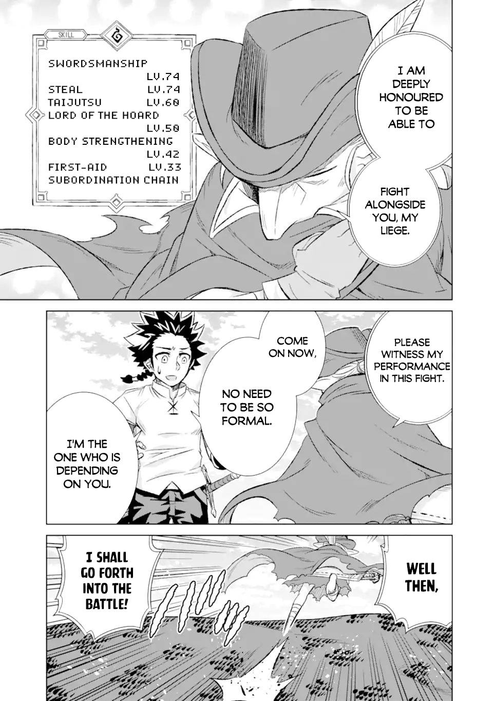 Sekai de Tada Hitori no Mamonotsukai: Tenshoku shitara Maou ni Machigawaremashita chapter 35 page 30