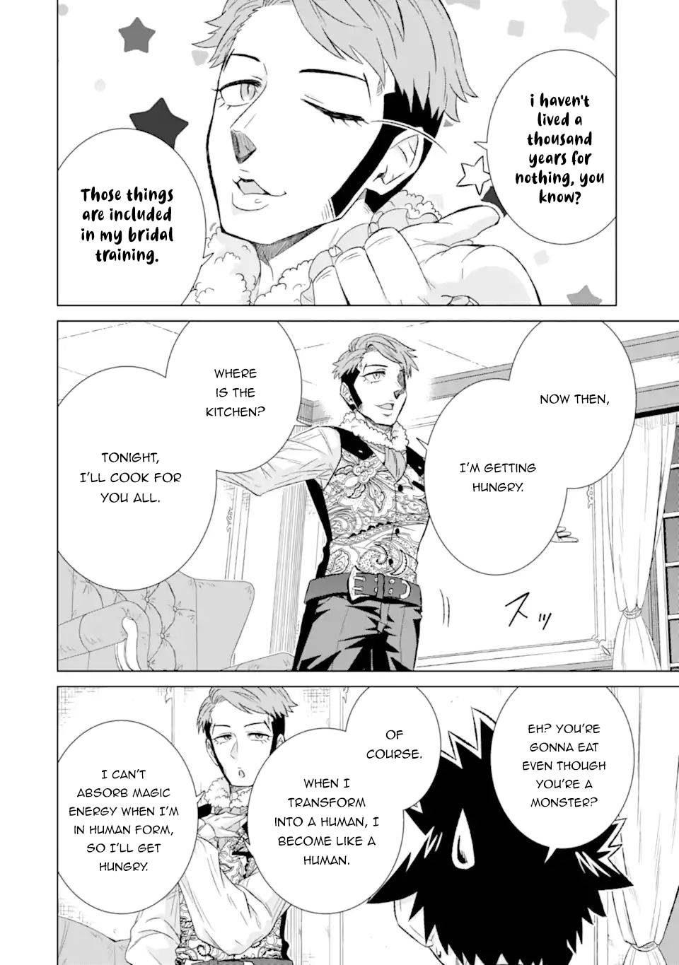 Sekai de Tada Hitori no Mamonotsukai: Tenshoku shitara Maou ni Machigawaremashita chapter 37.2 page 10