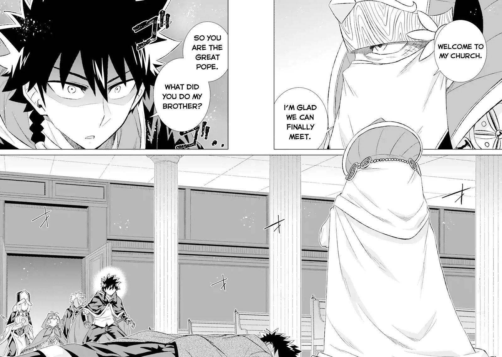 Sekai de Tada Hitori no Mamonotsukai: Tenshoku shitara Maou ni Machigawaremashita chapter 41.1 page 3