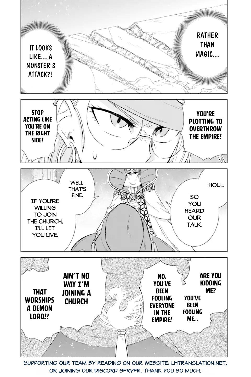 Sekai de Tada Hitori no Mamonotsukai: Tenshoku shitara Maou ni Machigawaremashita chapter 43.1 page 19