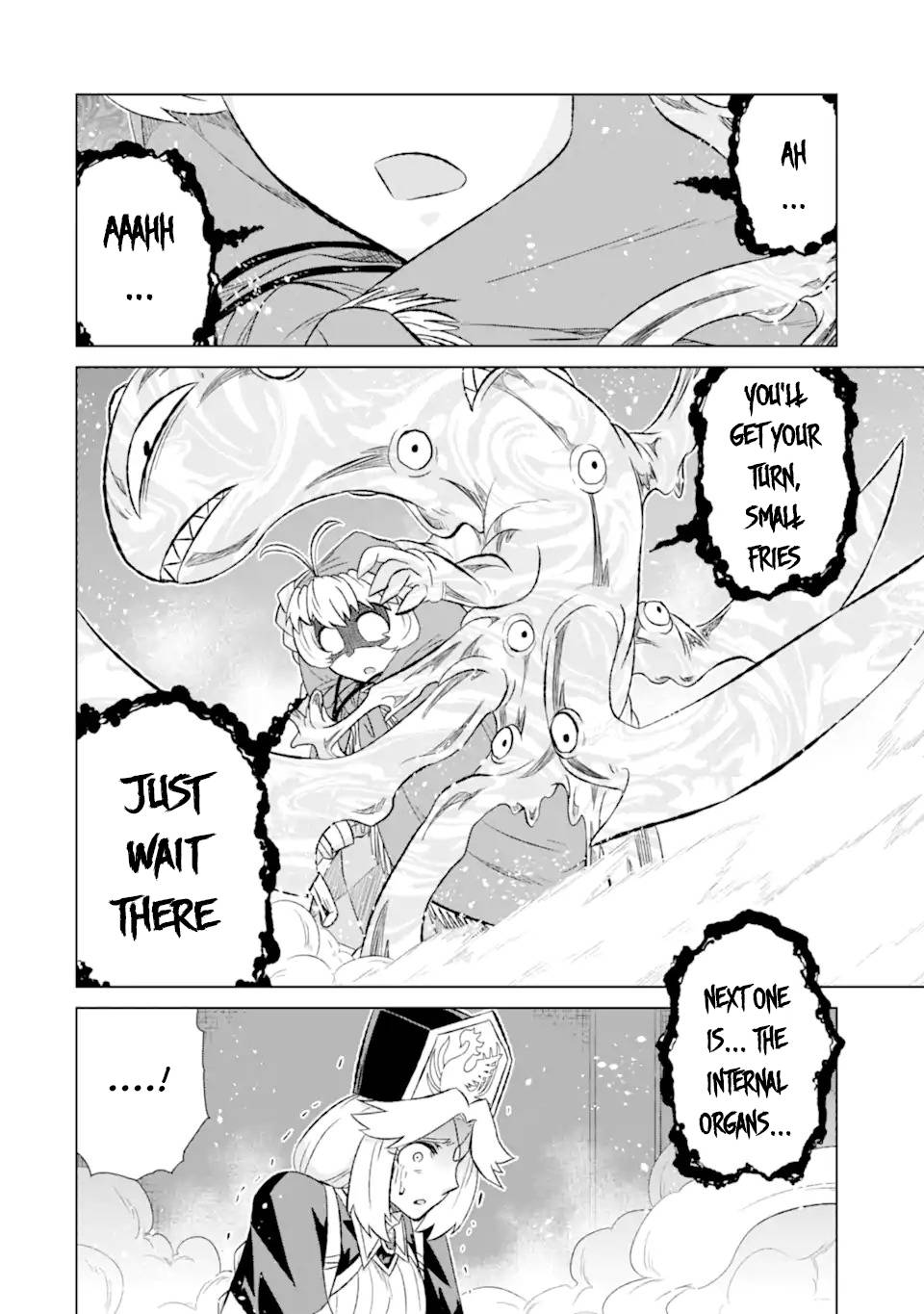 Sekai de Tada Hitori no Mamonotsukai: Tenshoku shitara Maou ni Machigawaremashita chapter 44.1 page 3