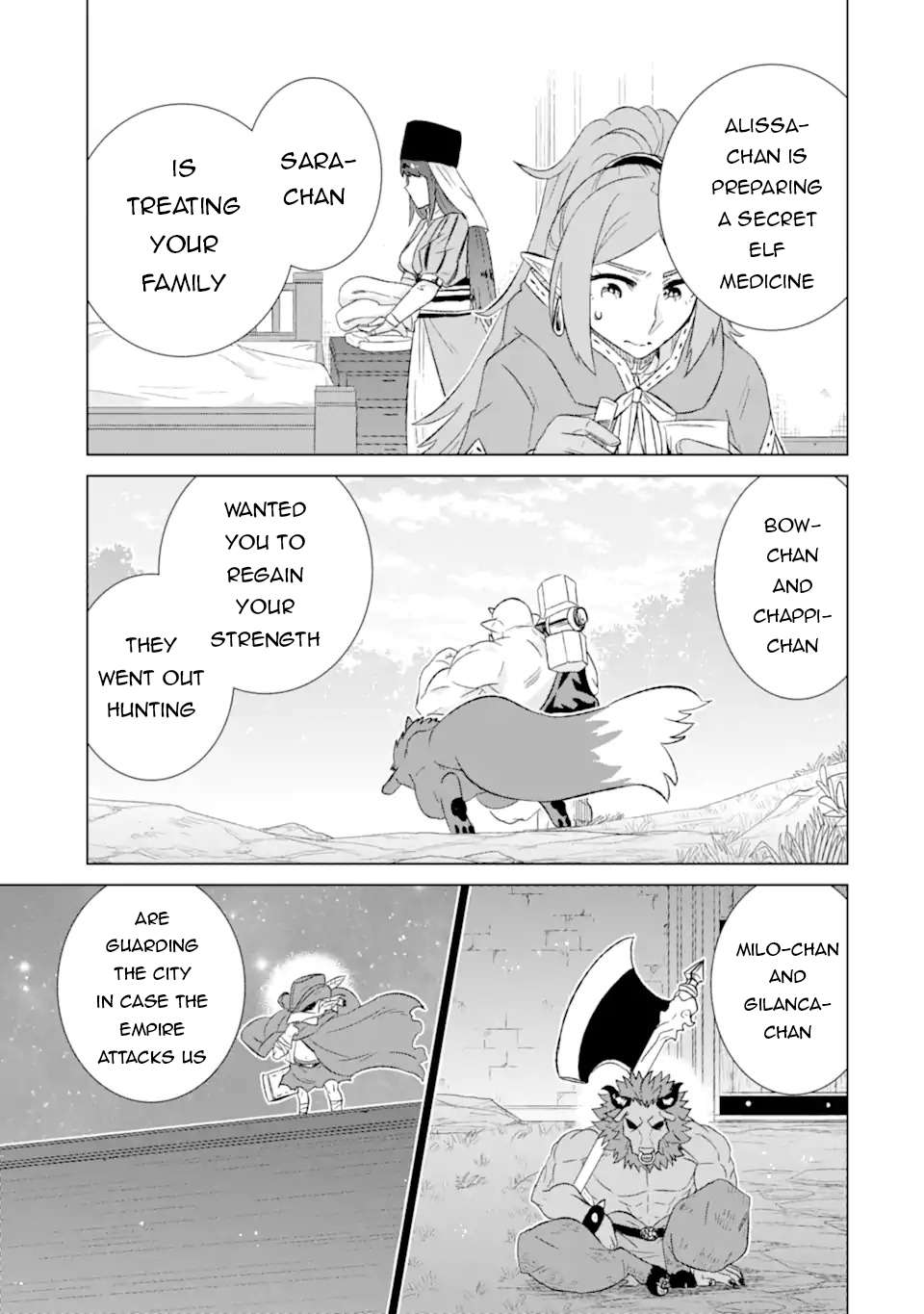 Sekai de Tada Hitori no Mamonotsukai: Tenshoku shitara Maou ni Machigawaremashita chapter 50.2 page 3