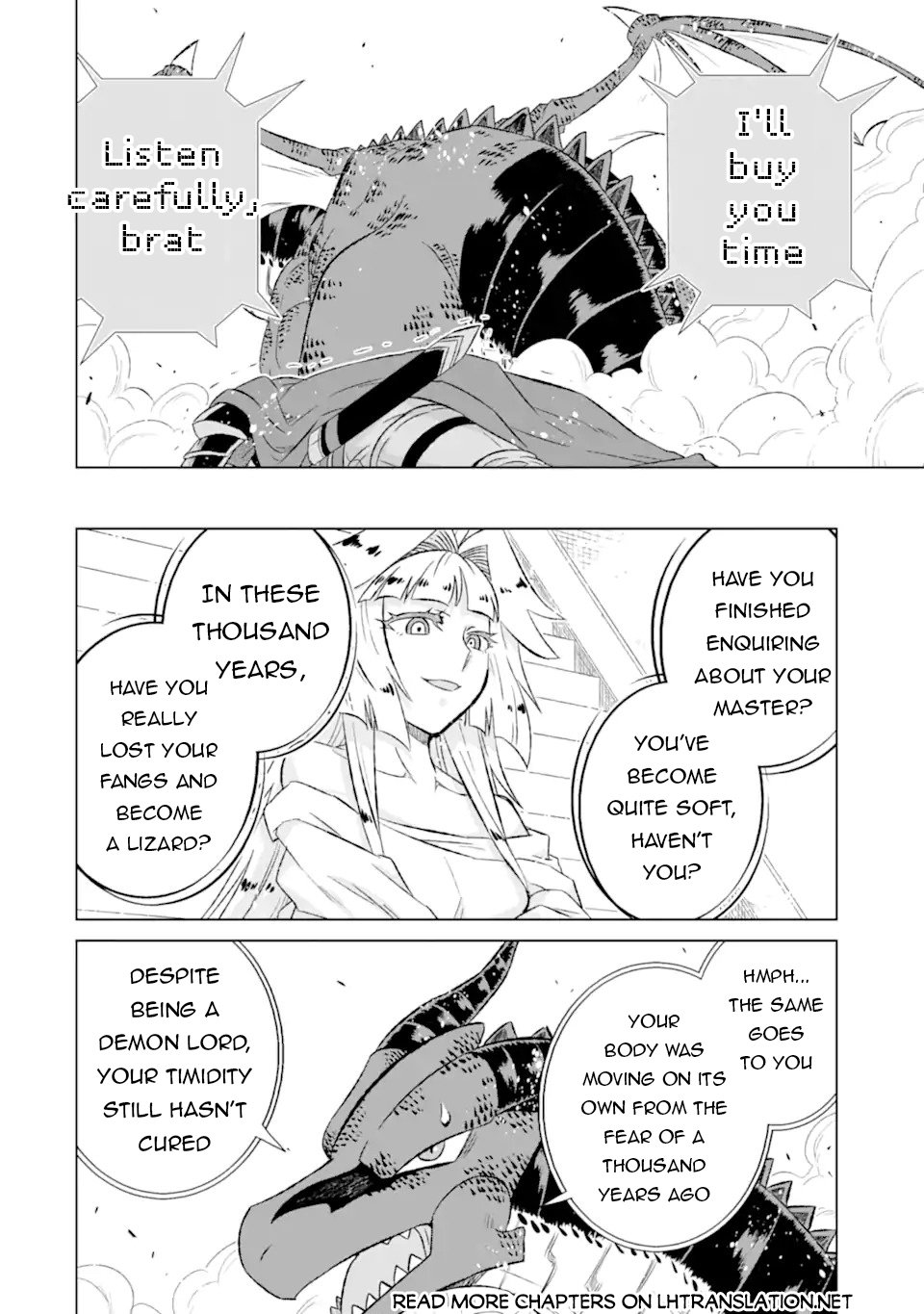 Sekai de Tada Hitori no Mamonotsukai: Tenshoku shitara Maou ni Machigawaremashita chapter 54.1 page 11