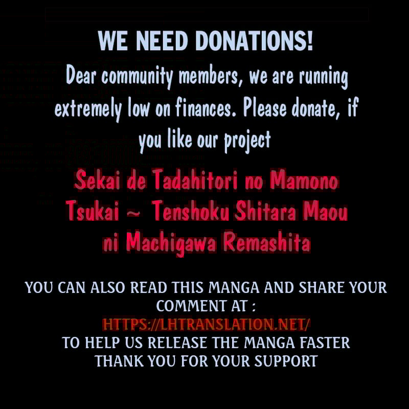 Sekai de Tada Hitori no Mamonotsukai: Tenshoku shitara Maou ni Machigawaremashita chapter 55.2 page 23