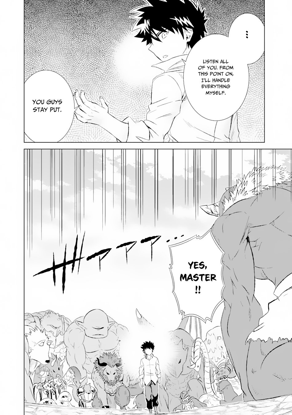 Sekai de Tadahitori no Mamono Tsukai ~ Tenshoku Shitara Maou ni Machigawa Remashita chapter 10 page 21