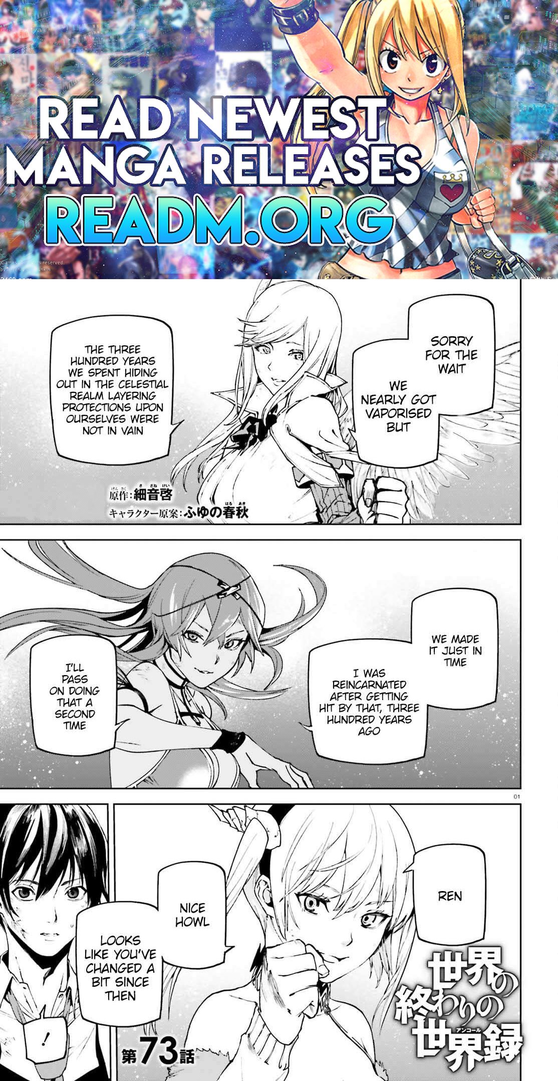 Sekai no Owari no Encore chapter 73 page 1