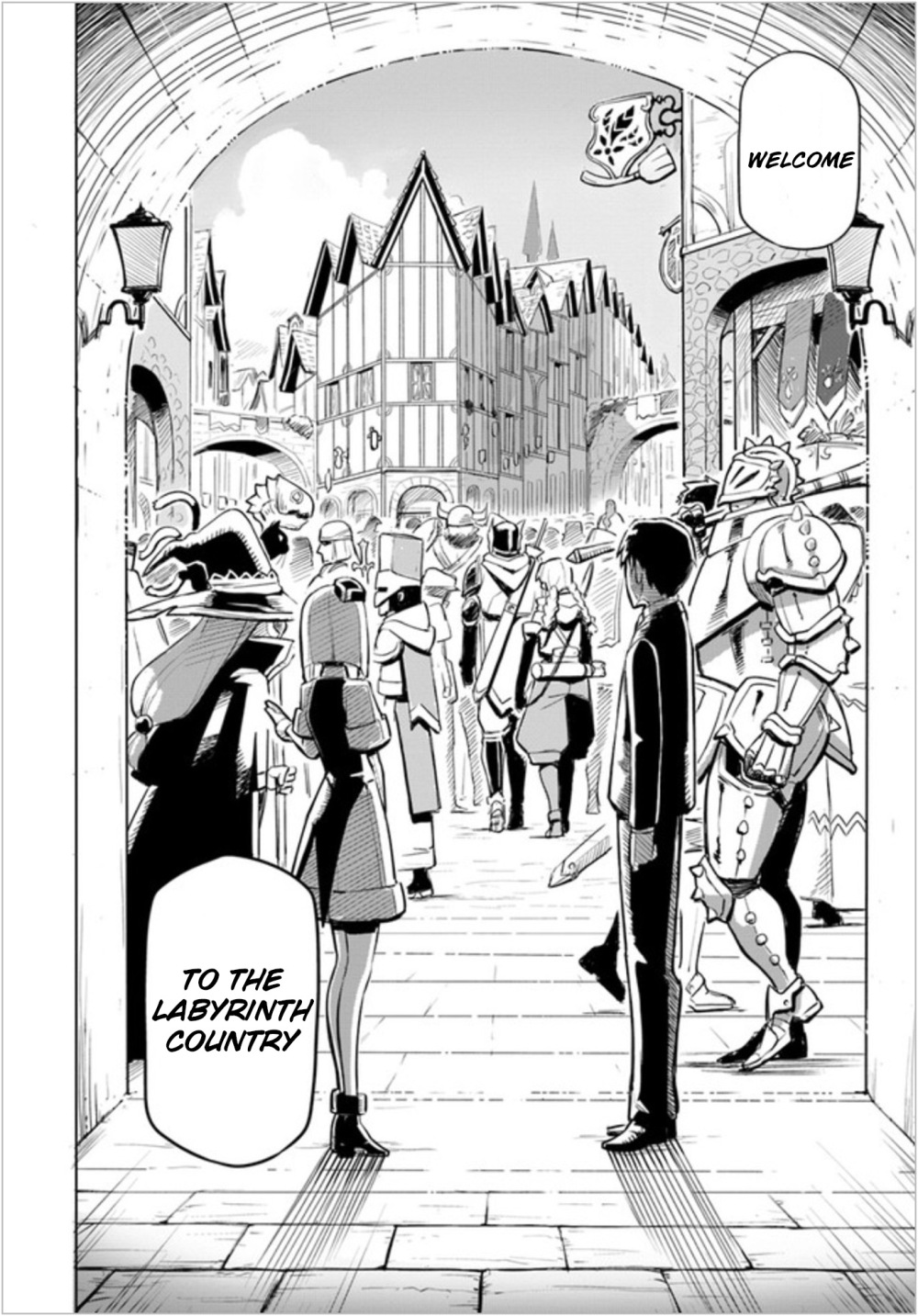 Sekai Saikyou no Kouei: Meikyuukoku no Shinjin Tansakusha chapter 1 page 10