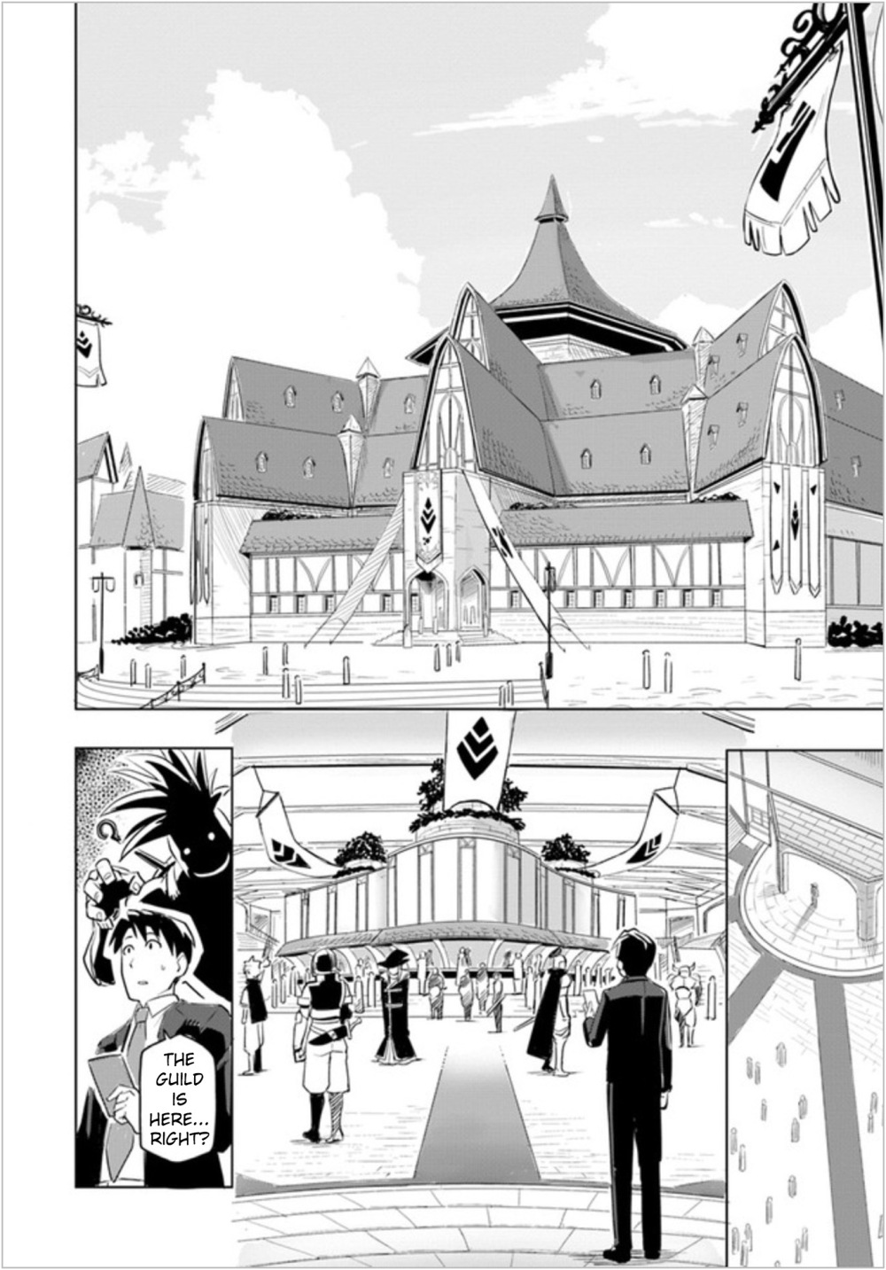 Sekai Saikyou no Kouei: Meikyuukoku no Shinjin Tansakusha chapter 1 page 14