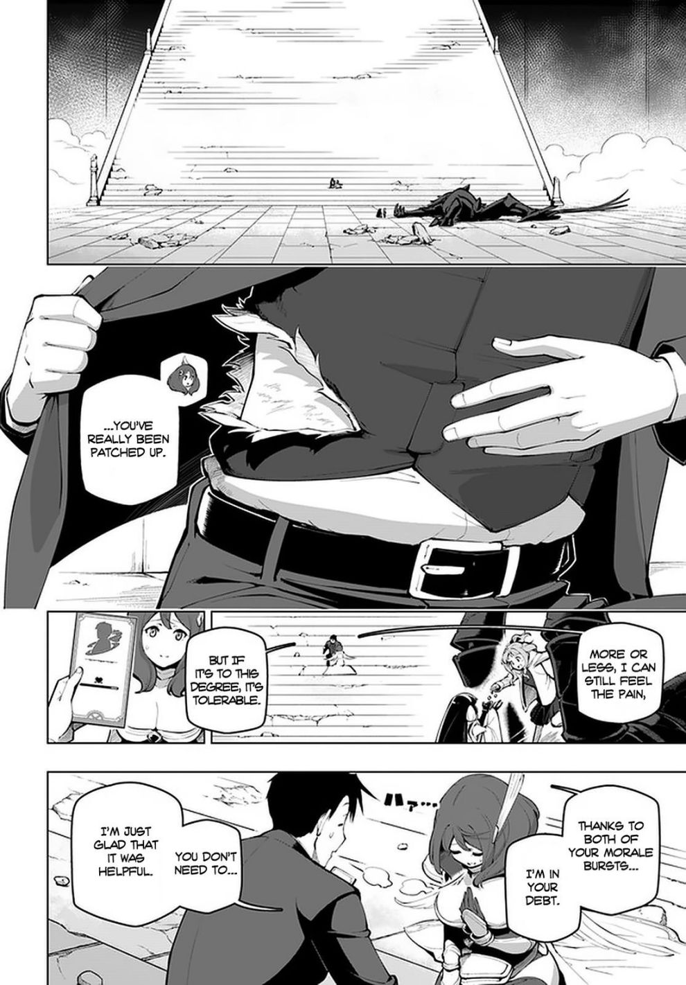 Sekai Saikyou no Kouei: Meikyuukoku no Shinjin Tansakusha chapter 16.1 page 2