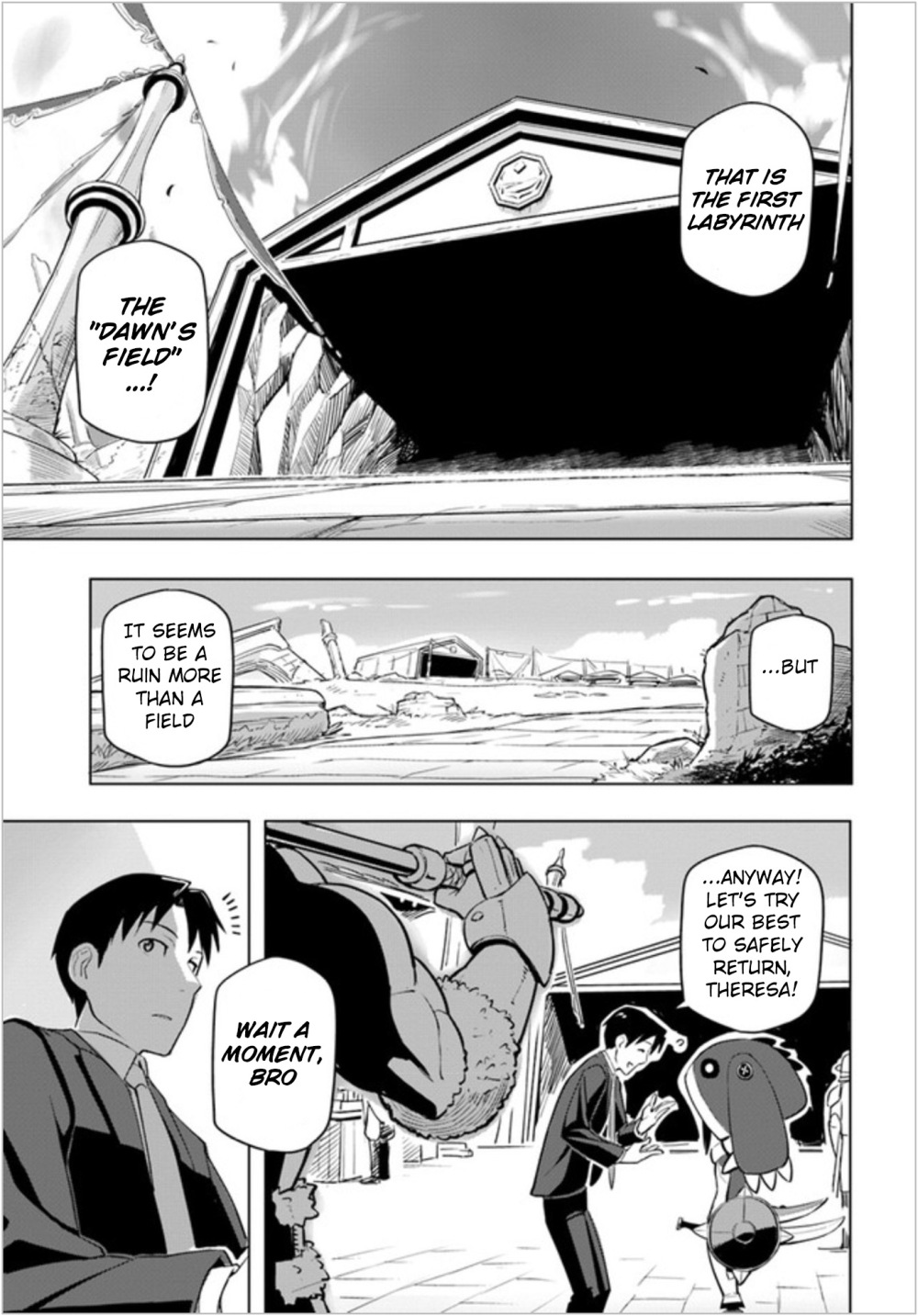 Sekai Saikyou no Kouei: Meikyuukoku no Shinjin Tansakusha chapter 2 page 13