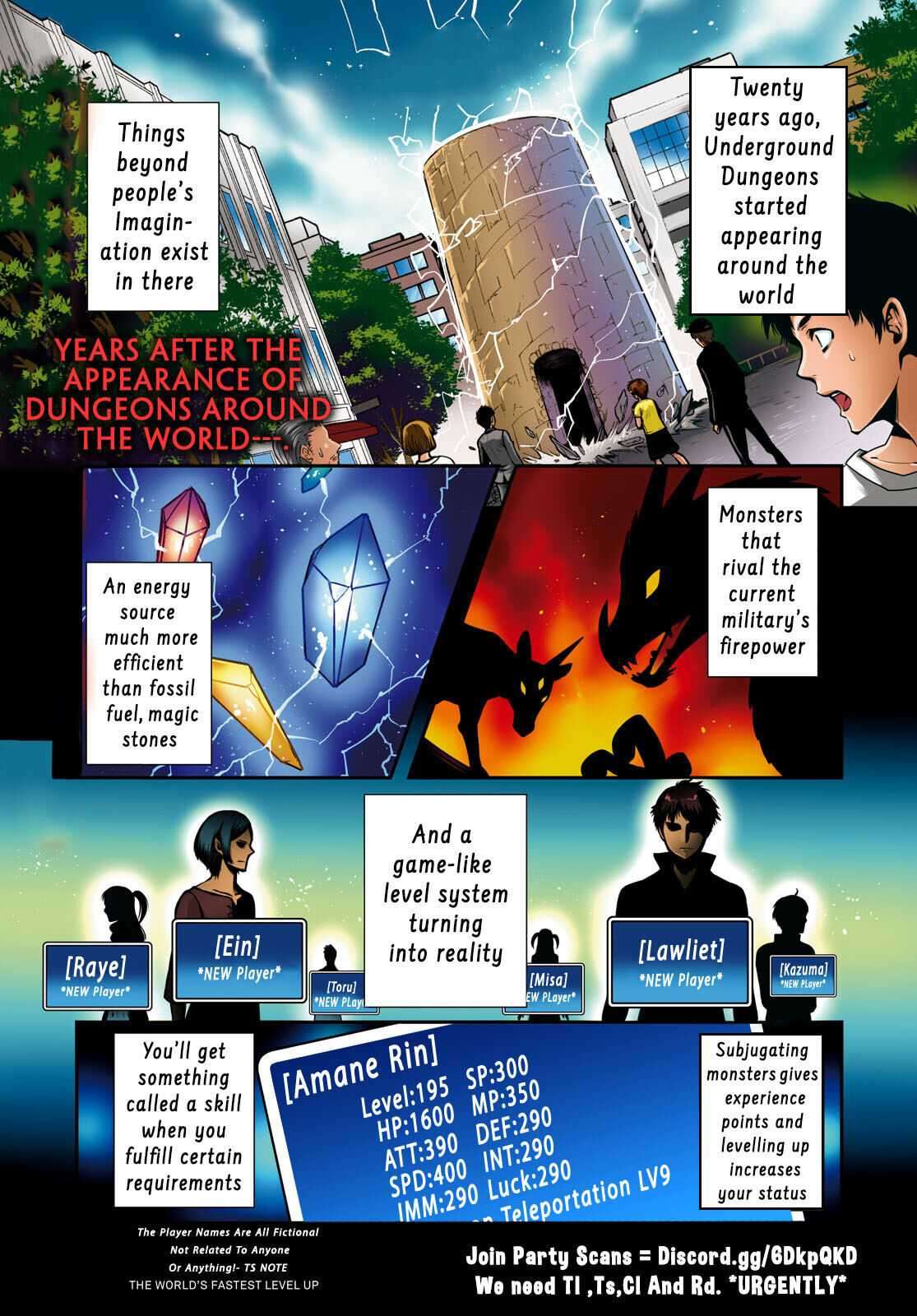 Sekai Saisoku no Level Up! chapter 1 page 3