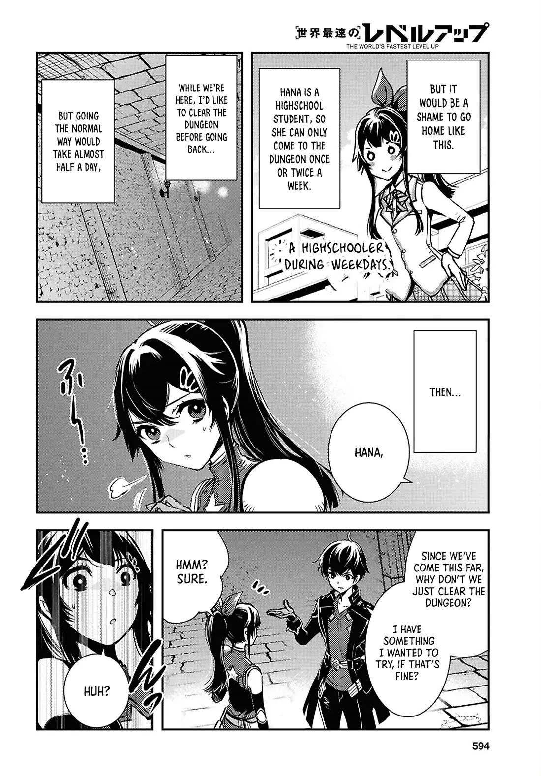 Sekai Saisoku no Level Up! chapter 40 page 20