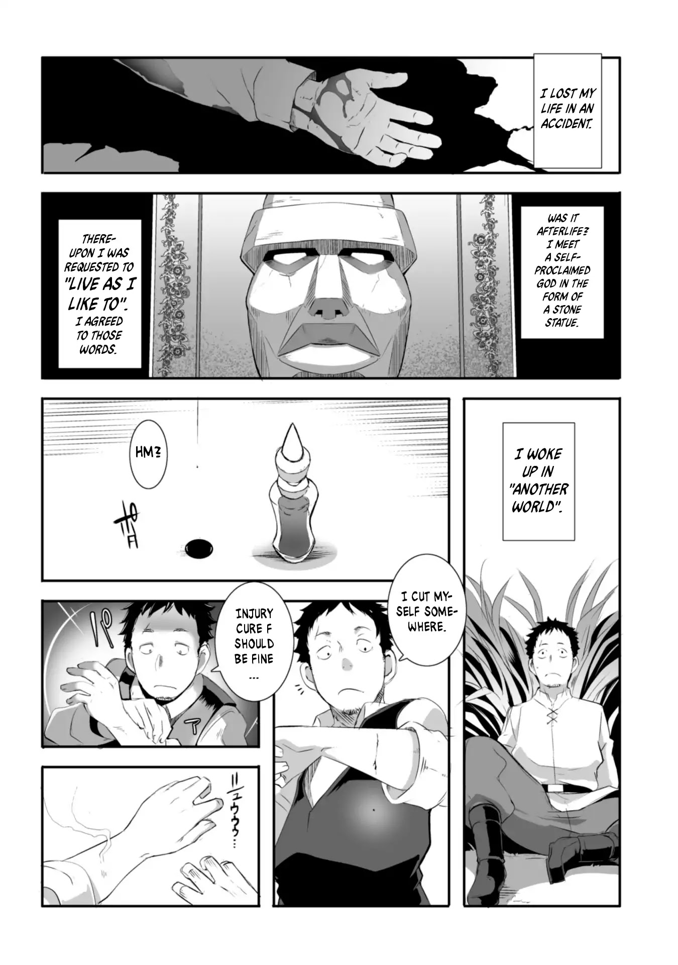 Sekkaku Cheat wo Moratte Isekai ni Teni shita n dakara, Suki na you ni Ikitemitai chapter 1 page 19