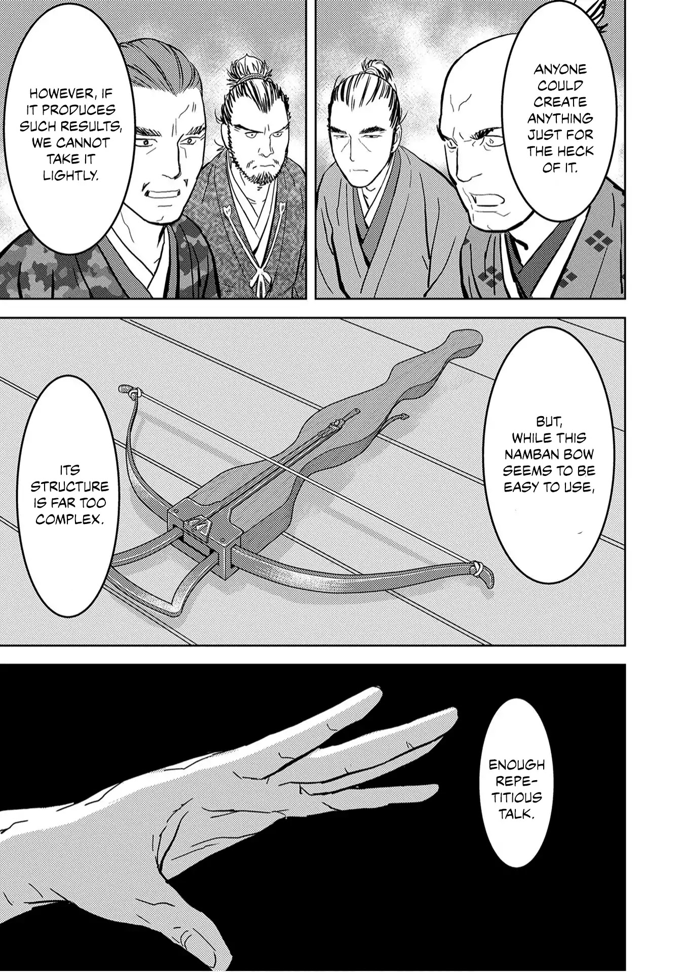 Sengoku Komachi Kuroutan: Noukou Giga chapter 10 page 32