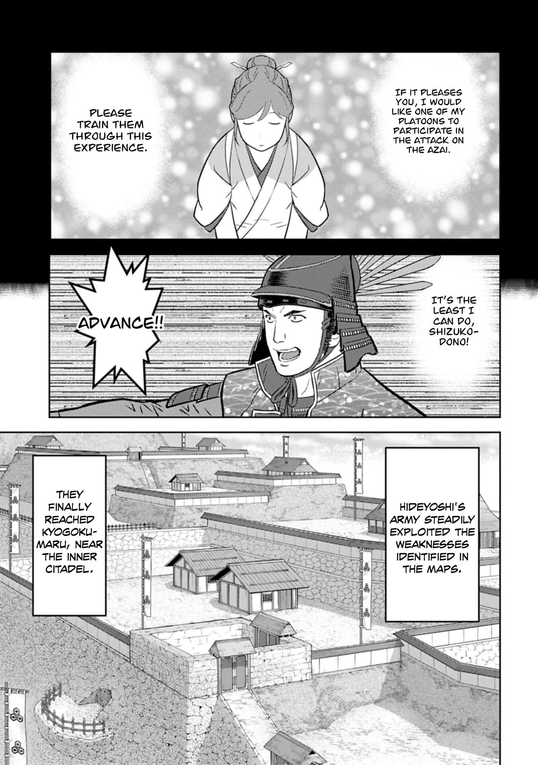 Sengoku Komachi Kuroutan: Noukou Giga chapter 101 page 8