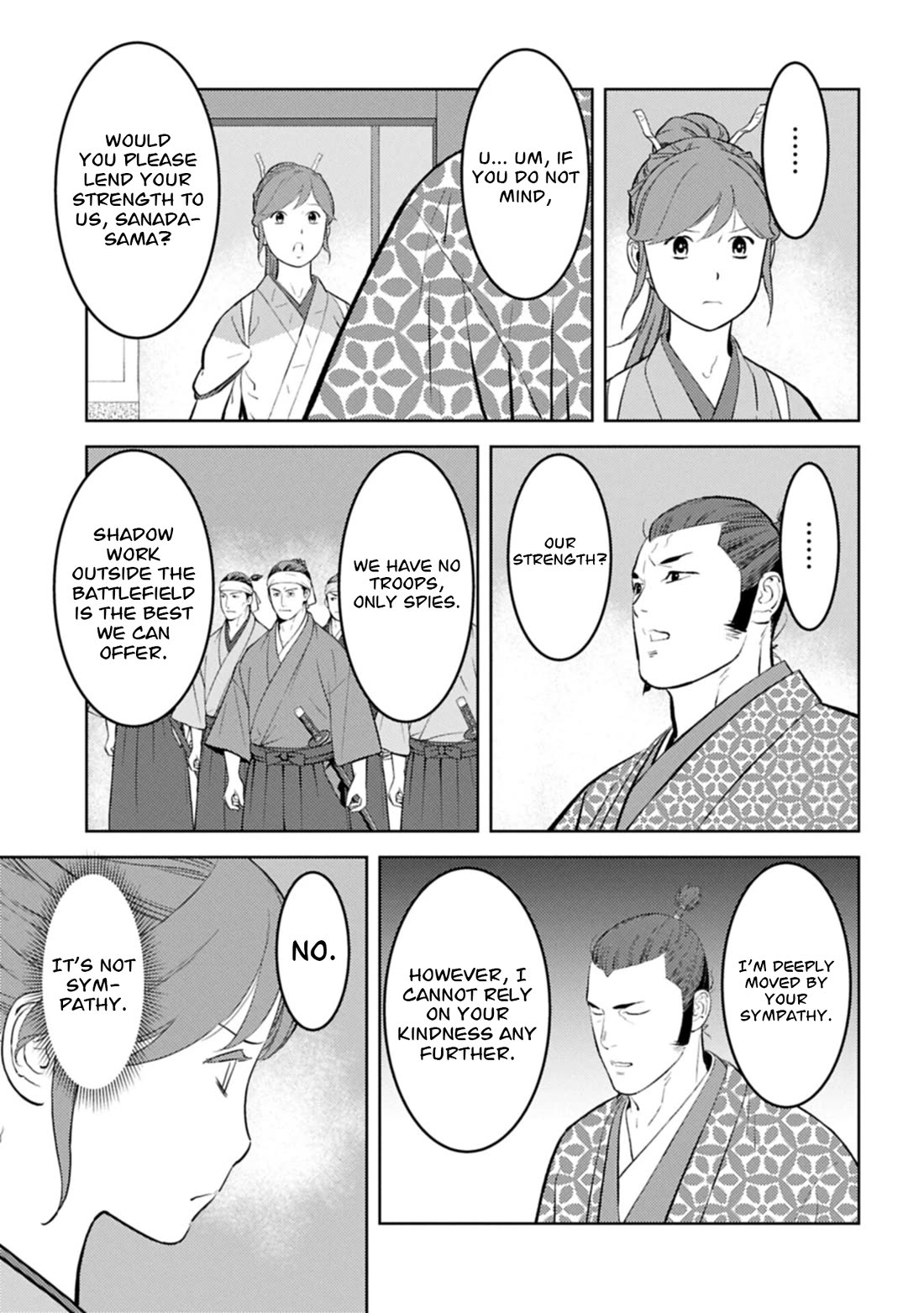 Sengoku Komachi Kuroutan: Noukou Giga chapter 104 page 18