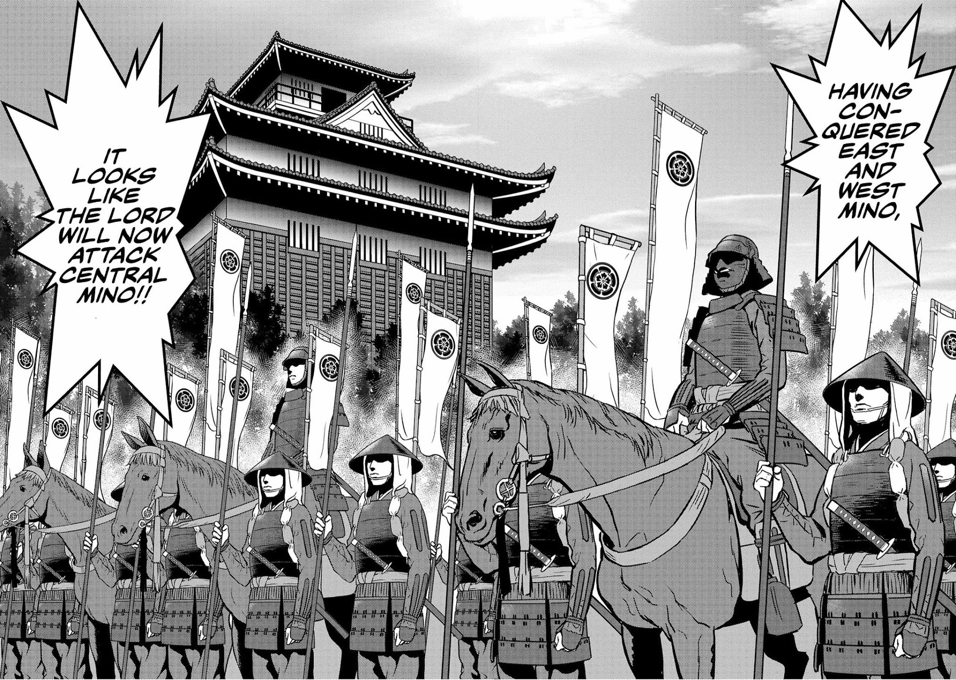 Sengoku Komachi Kuroutan: Noukou Giga chapter 11 page 37