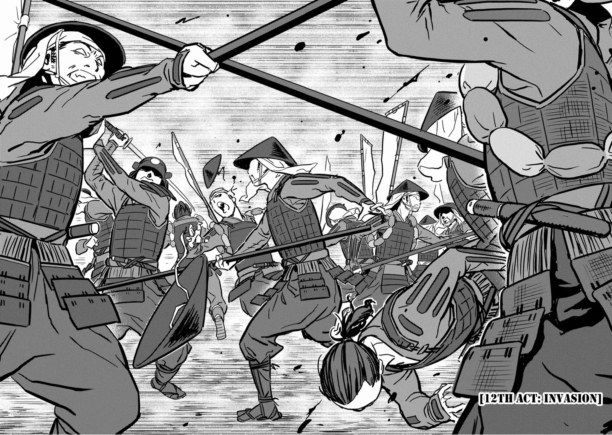 Sengoku Komachi Kuroutan: Noukou Giga chapter 12 page 3