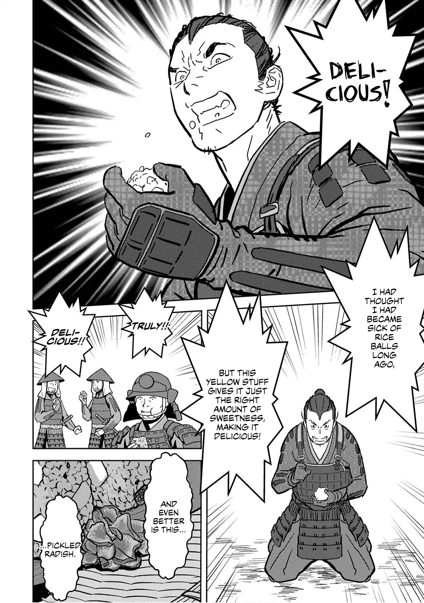 Sengoku Komachi Kuroutan: Noukou Giga chapter 13 page 15