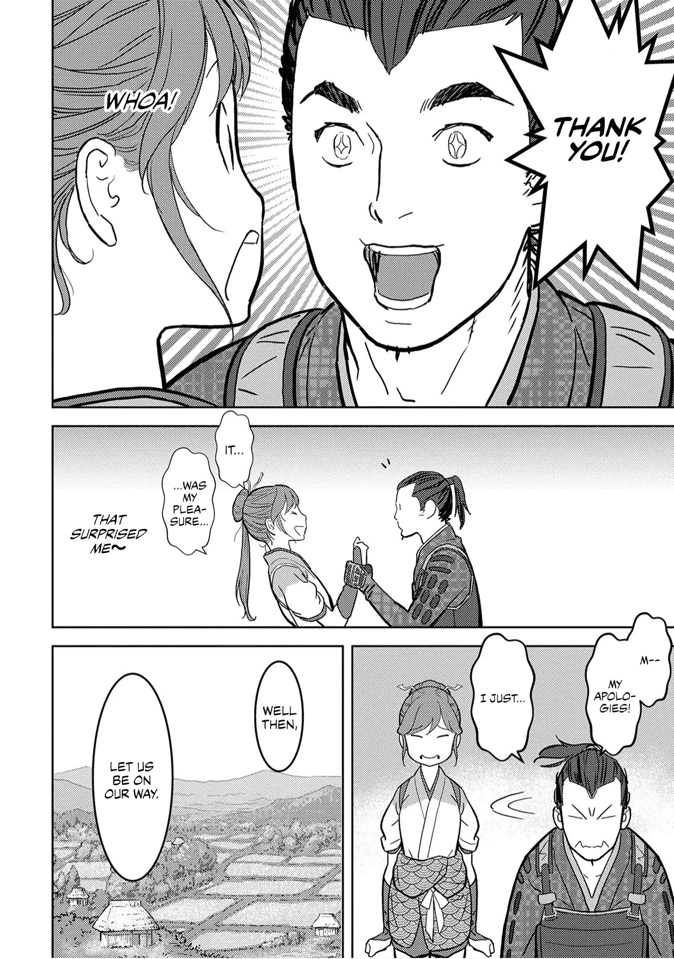 Sengoku Komachi Kuroutan: Noukou Giga chapter 13 page 19