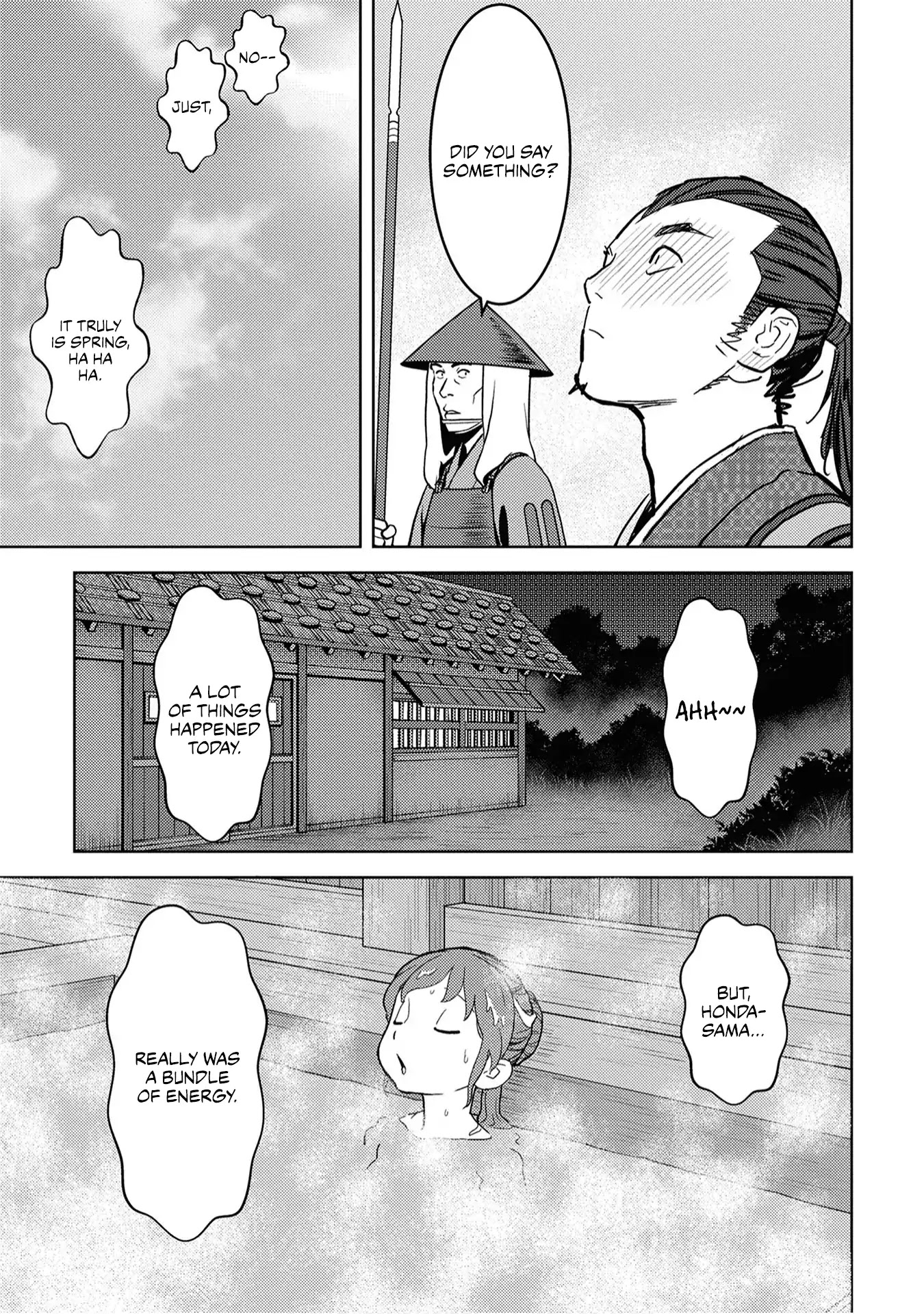 Sengoku Komachi Kuroutan: Noukou Giga chapter 13 page 22