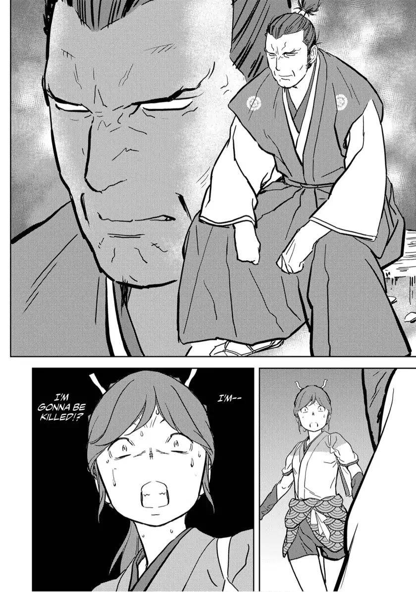 Sengoku Komachi Kuroutan: Noukou Giga chapter 15 page 35