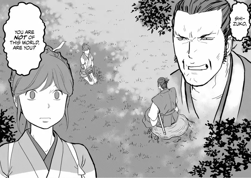 Sengoku Komachi Kuroutan: Noukou Giga chapter 15 page 37
