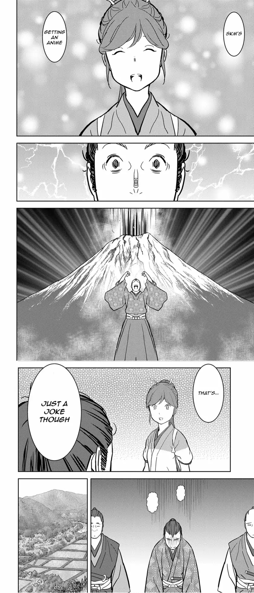 Sengoku Komachi Kuroutan: Noukou Giga chapter 17 page 37