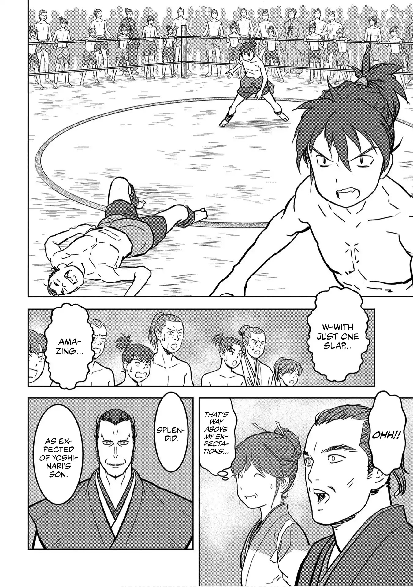 Sengoku Komachi Kuroutan: Noukou Giga chapter 18 page 34