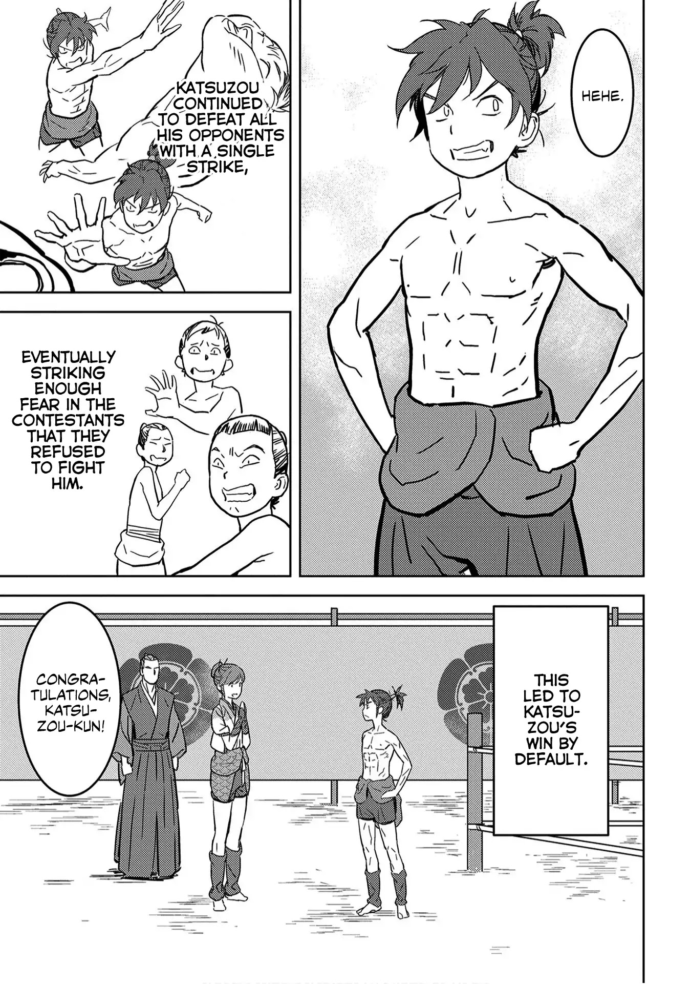 Sengoku Komachi Kuroutan: Noukou Giga chapter 18 page 35