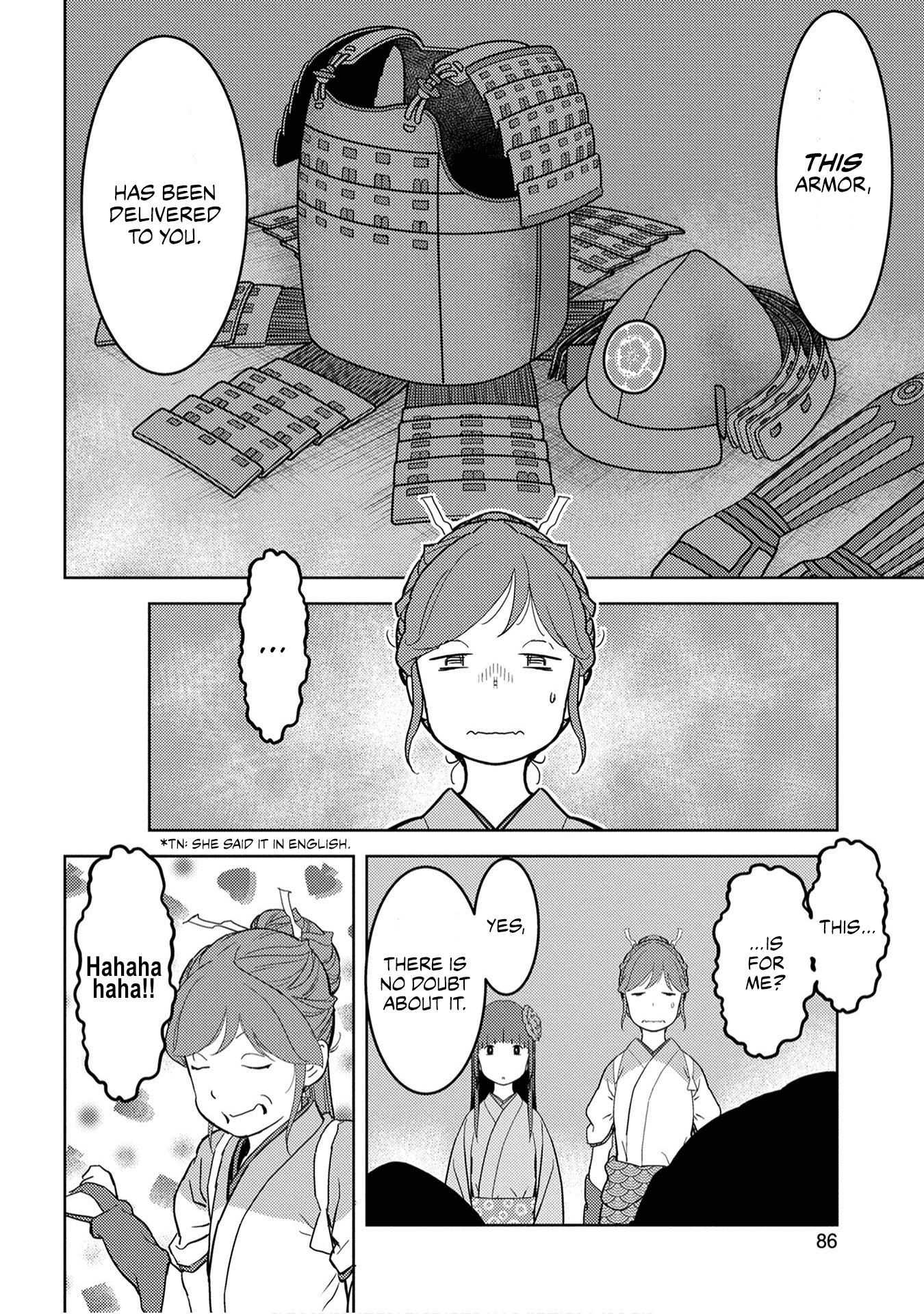 Sengoku Komachi Kuroutan: Noukou Giga chapter 23 page 11