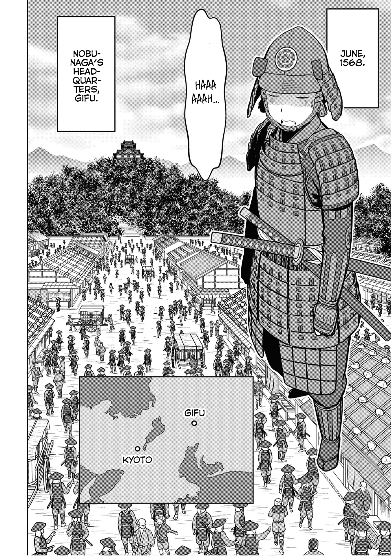 Sengoku Komachi Kuroutan: Noukou Giga chapter 23 page 15