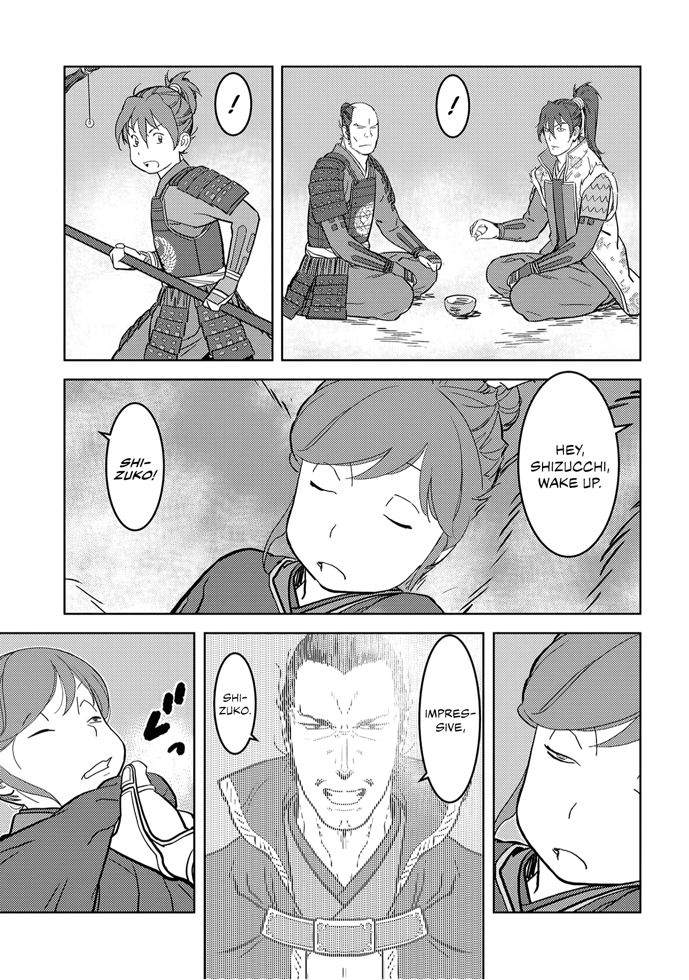 Sengoku Komachi Kuroutan: Noukou Giga chapter 24 page 12