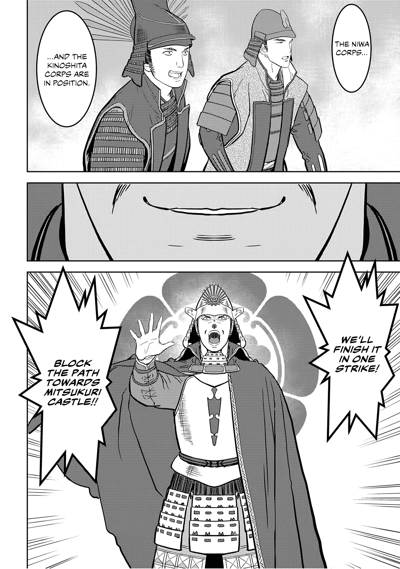 Sengoku Komachi Kuroutan: Noukou Giga chapter 24 page 34