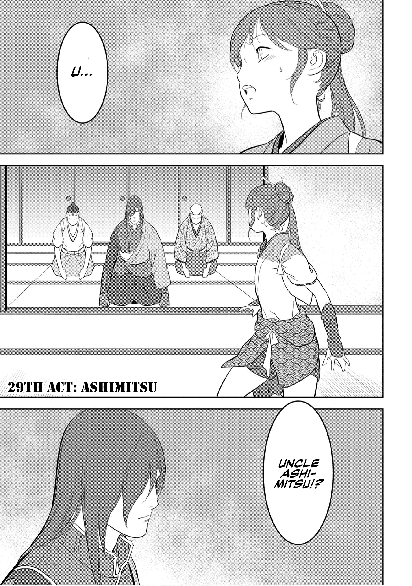 Sengoku Komachi Kuroutan: Noukou Giga chapter 29 page 2