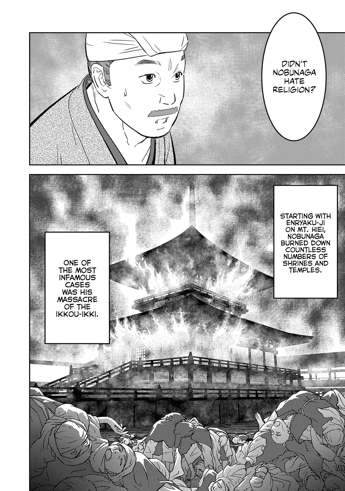 Sengoku Komachi Kuroutan: Noukou Giga chapter 30 page 16