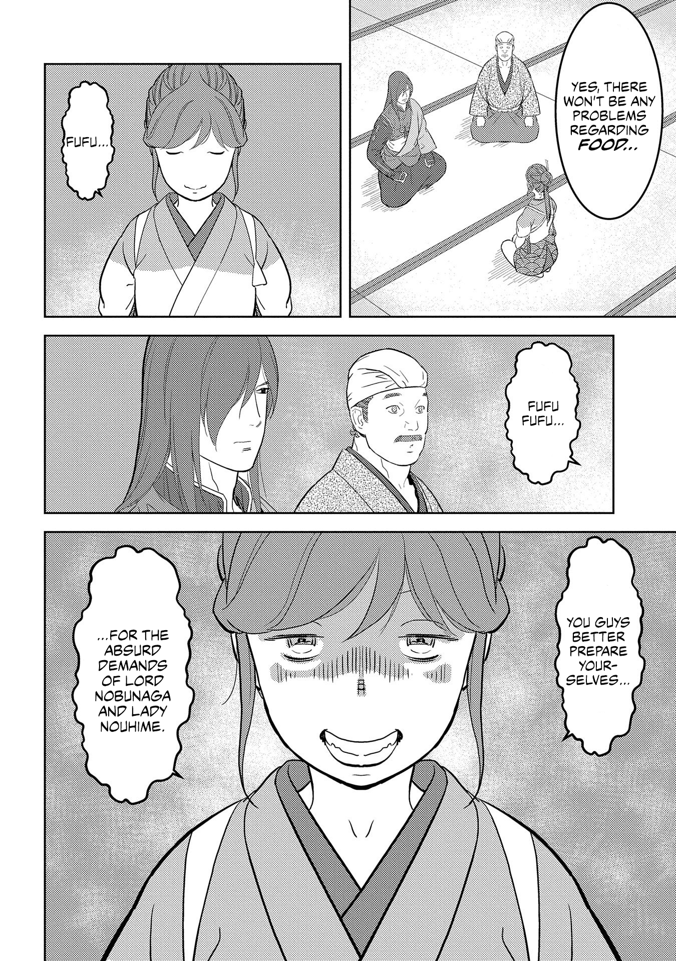 Sengoku Komachi Kuroutan: Noukou Giga chapter 30 page 8