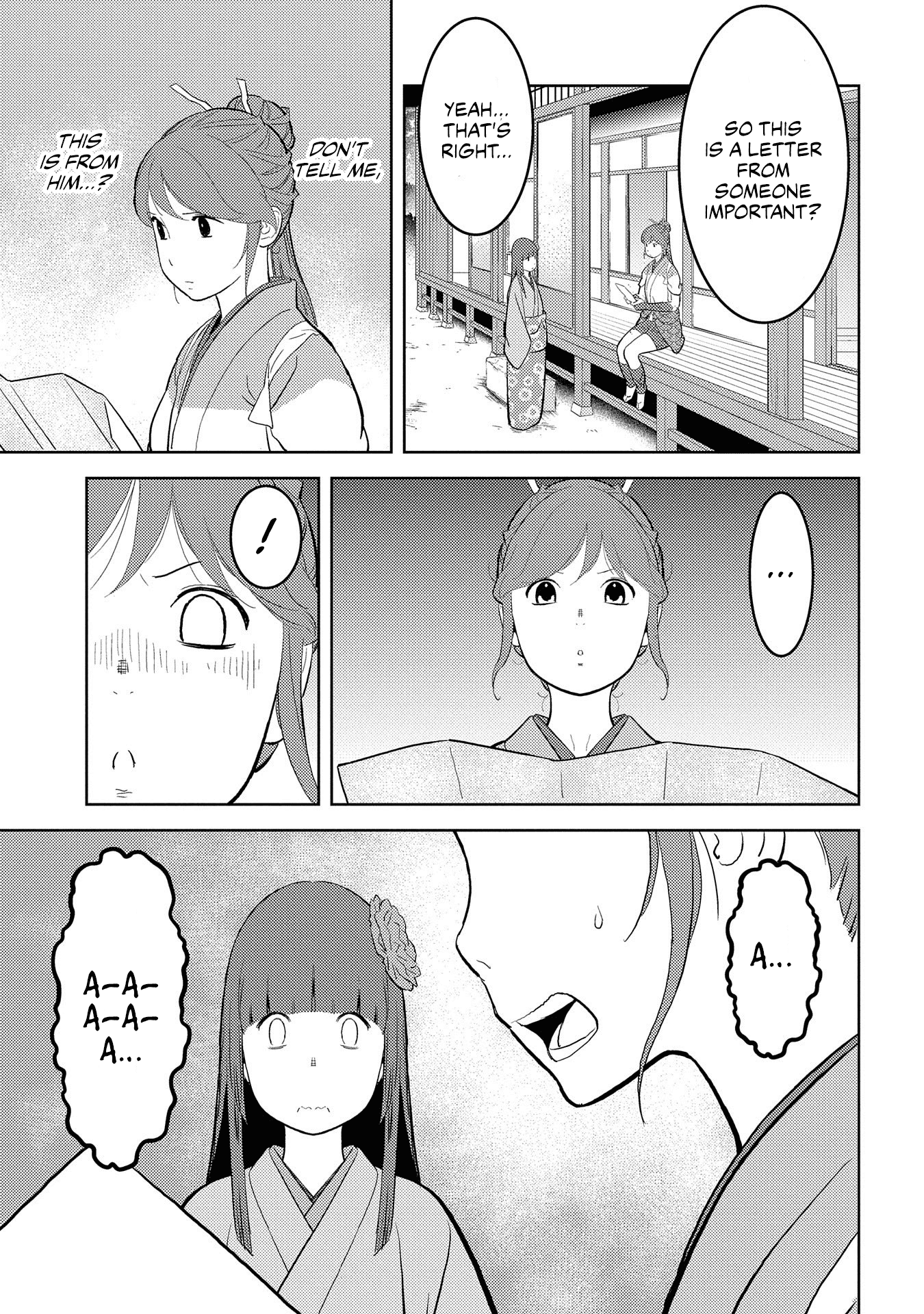 Sengoku Komachi Kuroutan: Noukou Giga chapter 33 page 4