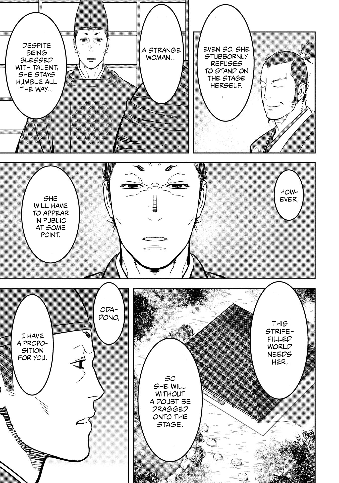 Sengoku Komachi Kuroutan: Noukou Giga chapter 34 page 22