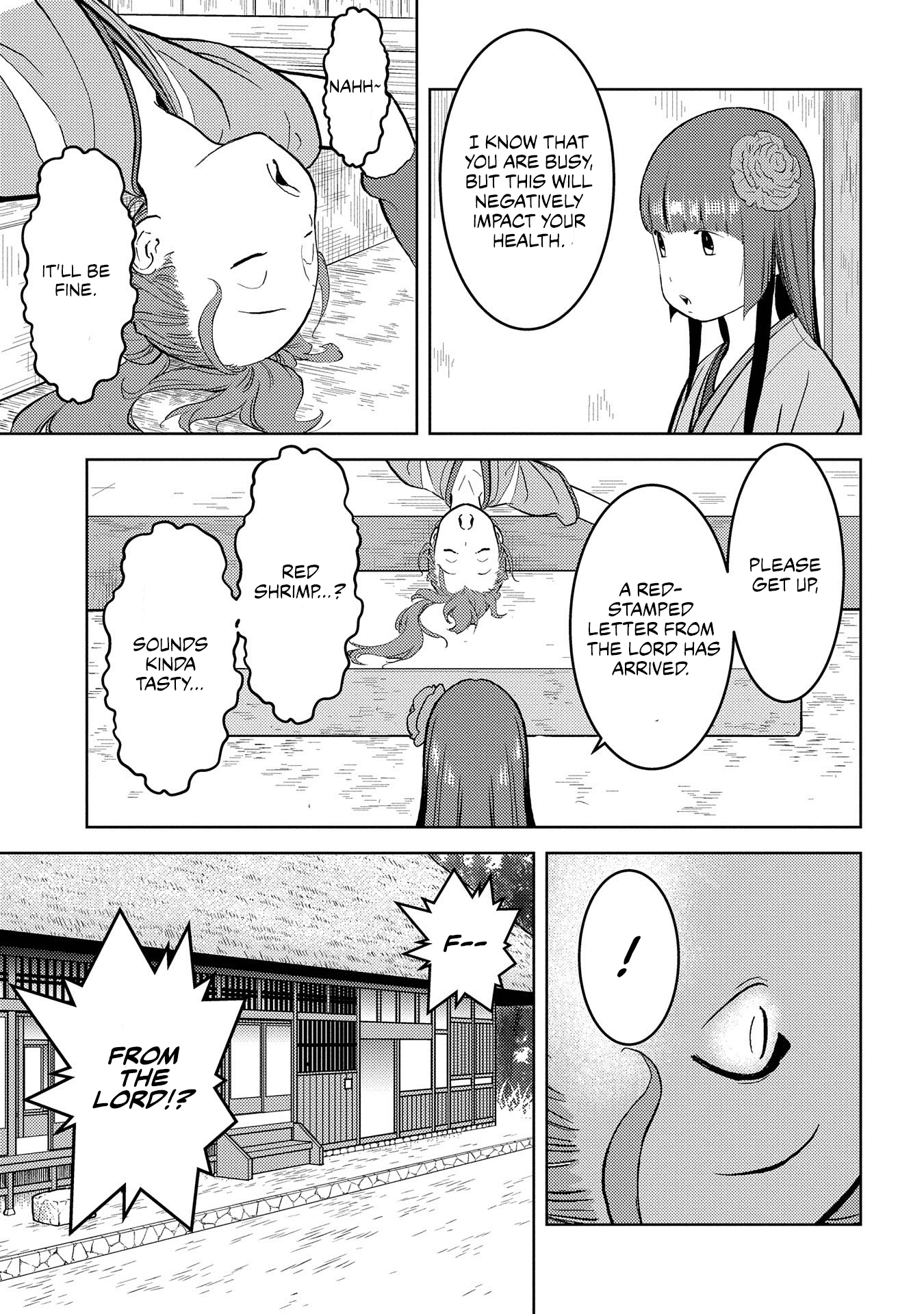 Sengoku Komachi Kuroutan: Noukou Giga chapter 34 page 30