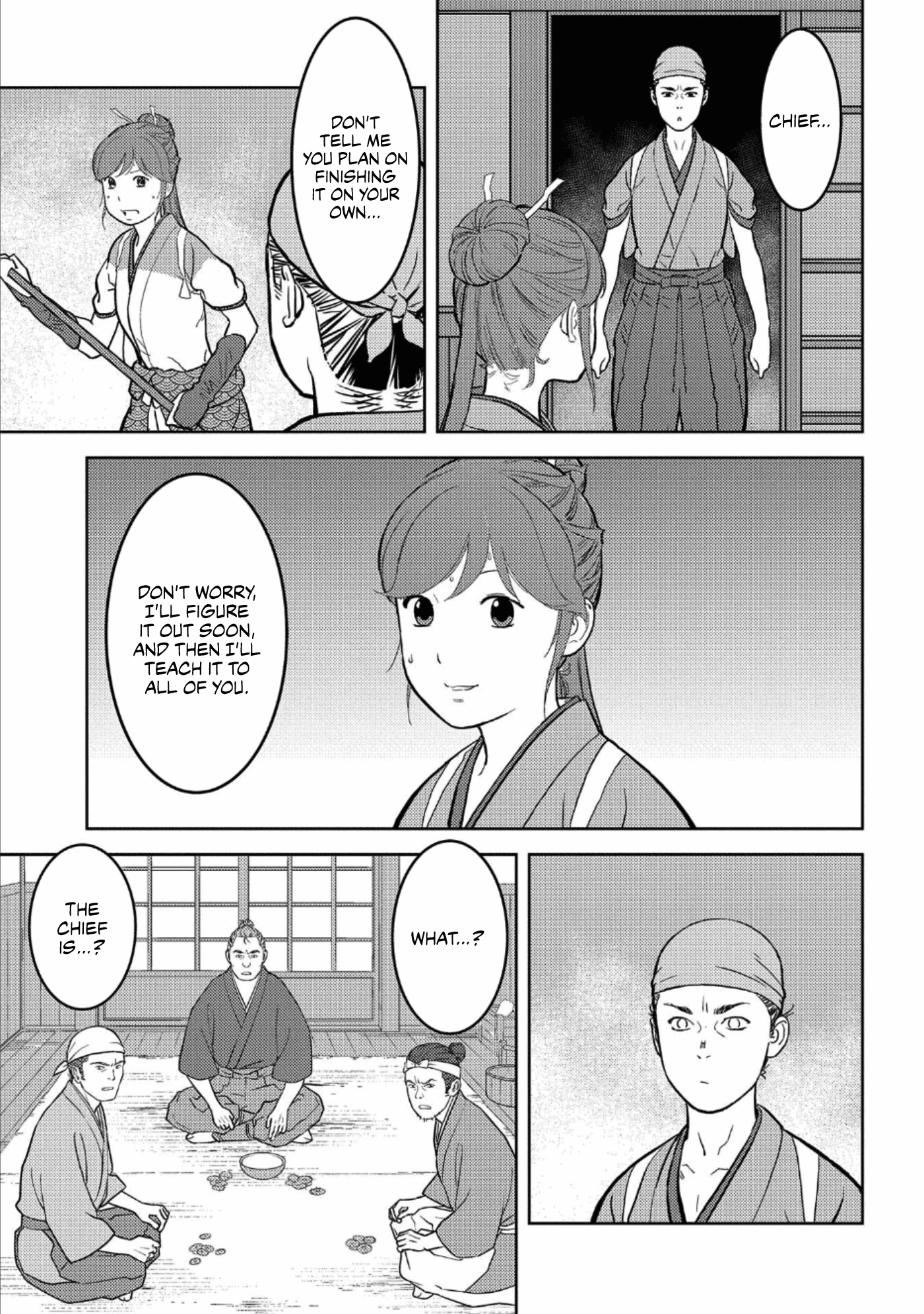 Sengoku Komachi Kuroutan: Noukou Giga chapter 36 page 22