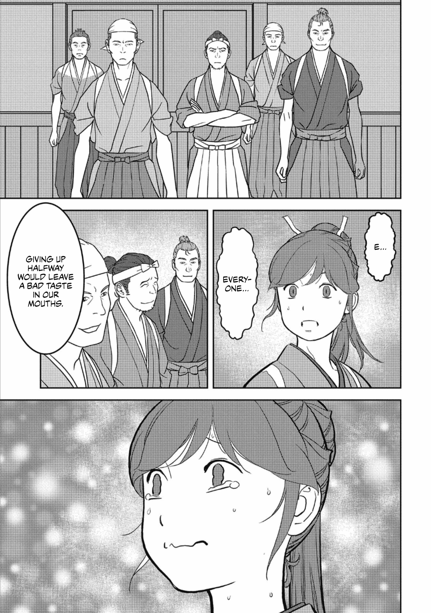 Sengoku Komachi Kuroutan: Noukou Giga chapter 36 page 28