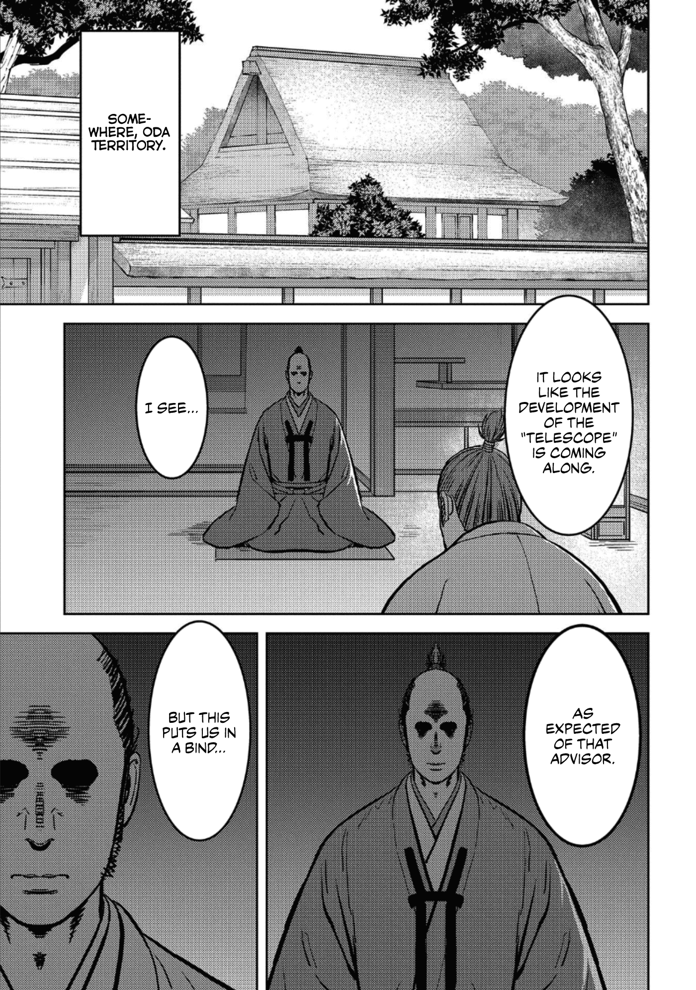 Sengoku Komachi Kuroutan: Noukou Giga chapter 36 page 32