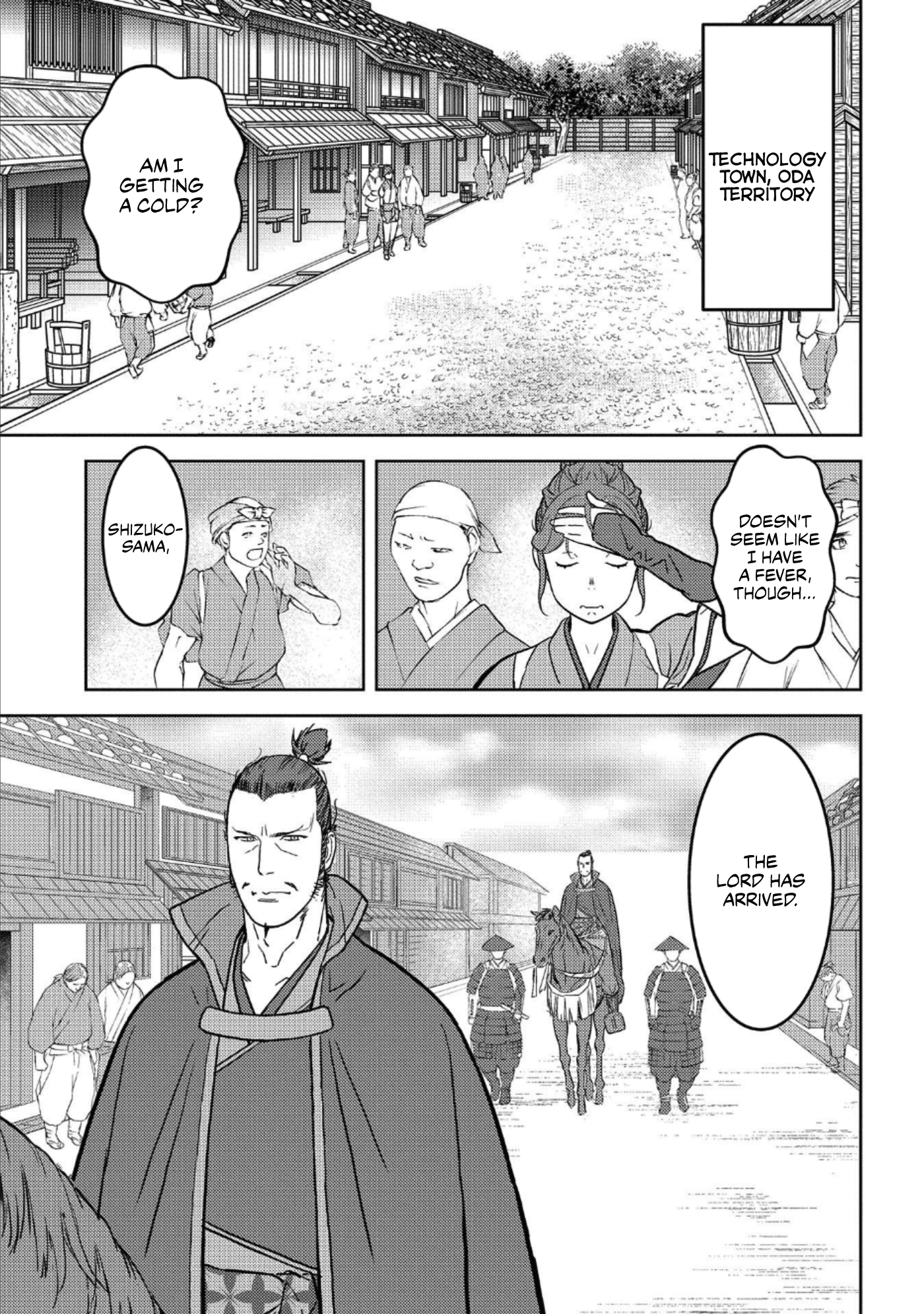 Sengoku Komachi Kuroutan: Noukou Giga chapter 36 page 8