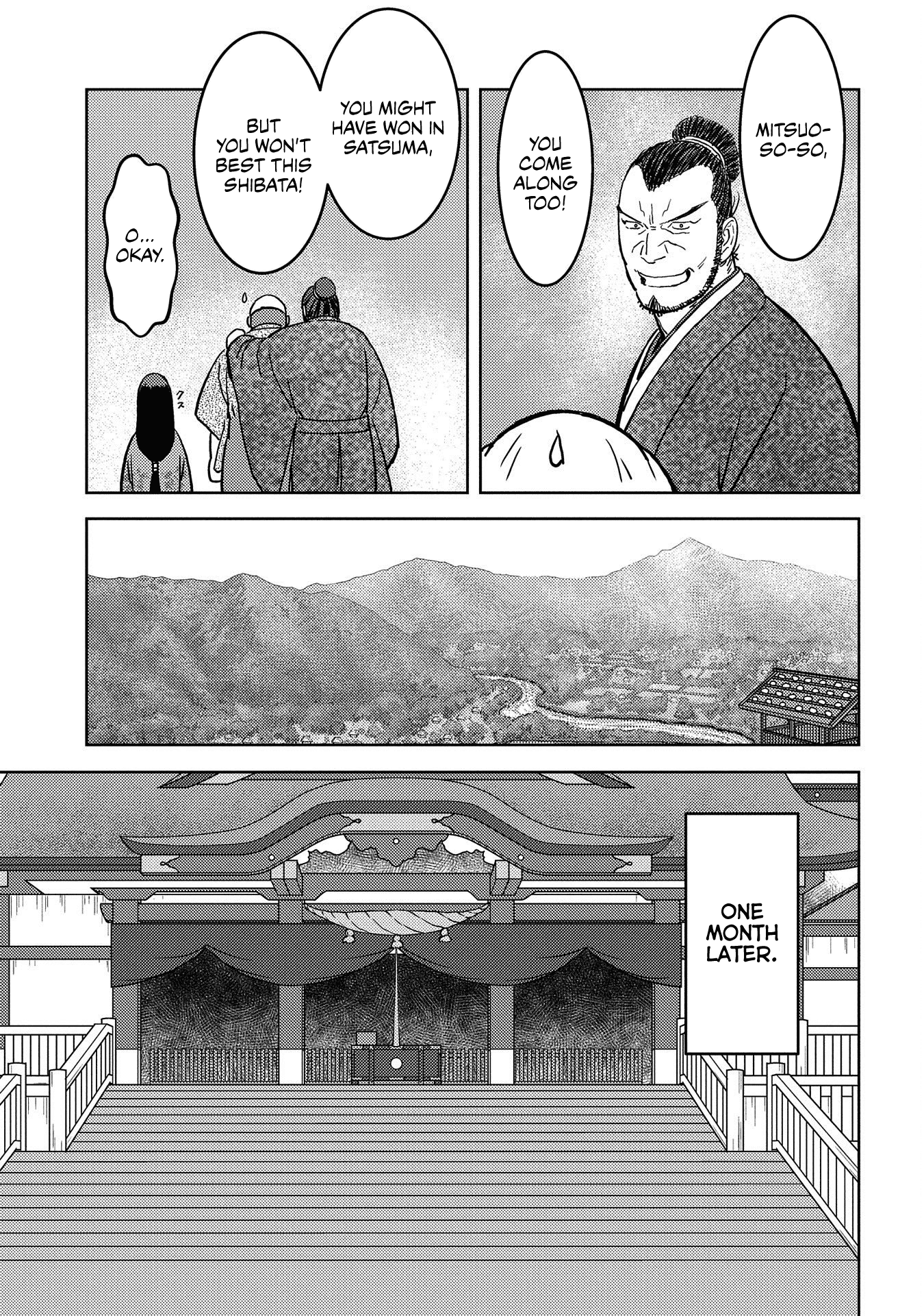 Sengoku Komachi Kuroutan: Noukou Giga chapter 37 page 24