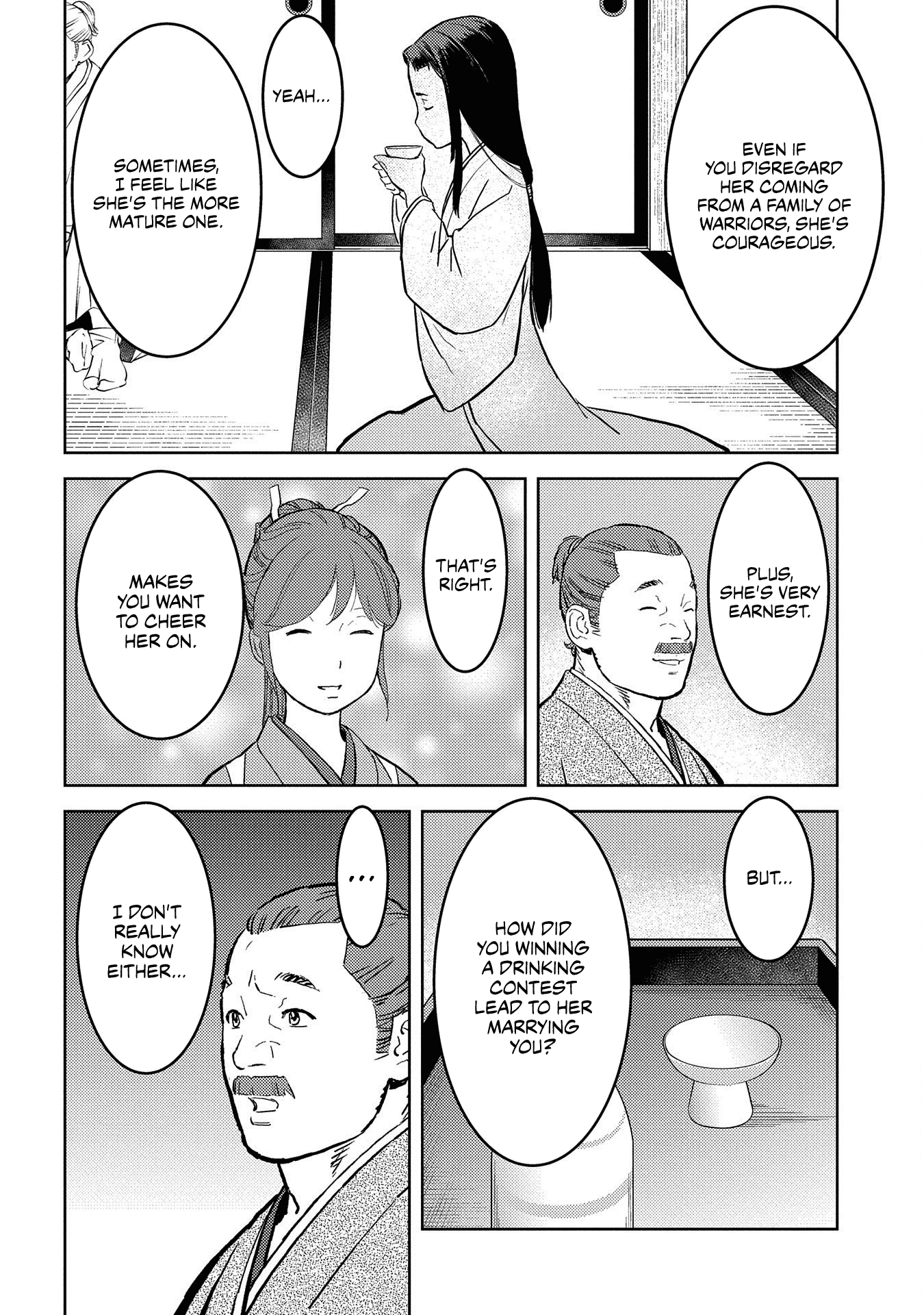 Sengoku Komachi Kuroutan: Noukou Giga chapter 37 page 27